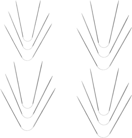 Set van 12 sokspectrale breipennen 2 mm, 2,5 mm, 3 mm, 4 mm