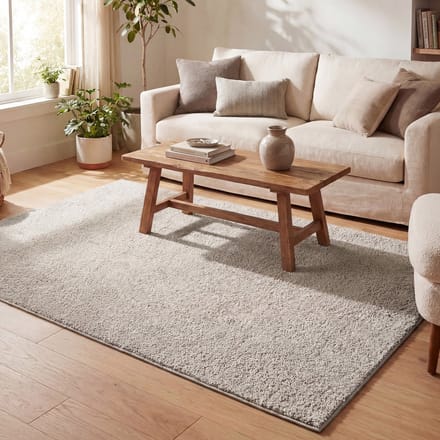 NATURL. Hoogpolig vloerkleed - Lofty Mint - 200x290cm