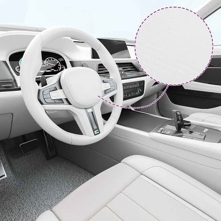 Vidaxl Films pour Voiture 3D, 2 Pièces, Blancs, 100X150 Cm