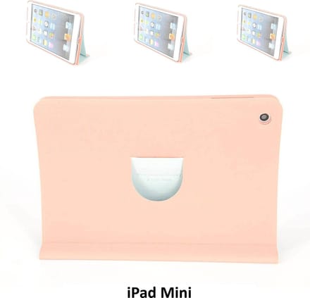 Apple iPad Mini 2-3 Roze Smart Case - Book Case Tablethoes- 8719273107492