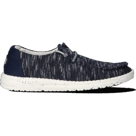 HEYDUDE Wendy Instappers blauw Canvas - Dames - Maat 39