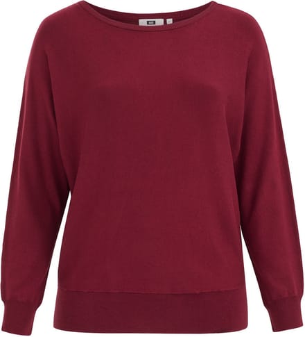 WE Fashion Dames fijngebreide trui - Curve