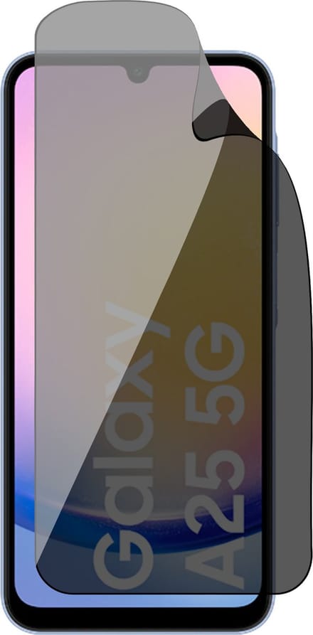 Privacy Screenprotector geschikt voor Samsung Galaxy A25 / A24 - 1x FlexGuard Screen Protector