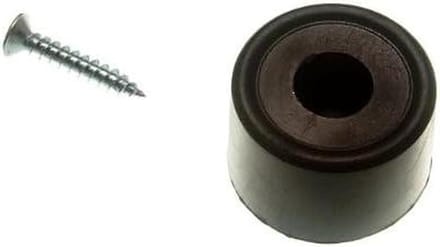 Deurstops - Deurbeveiliging - Bescherming Kozijnen - Rubberen Buffer - 8 Stuks - Zwart