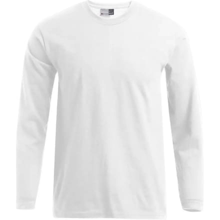 Promodoro Men´s Premium-T Long Sleeve E4099 - White - M