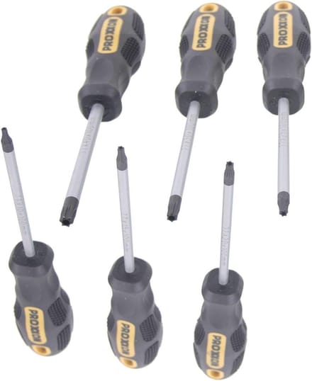6-delige Torx FLEX-DOT schroevendraaierset TX/TTX