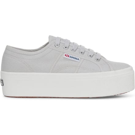 Superga Dames/Dames 2790 Linea Up Down Trainers (Grijs Zilver/Avorio)
