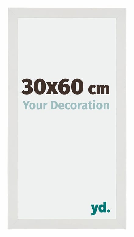 Your Decoration - Fotolijst 30x60 cm - MDF - Wit Mat - Mura