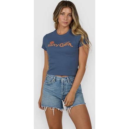 Salty Crew Sunny Side Baby T-Shirt blauw