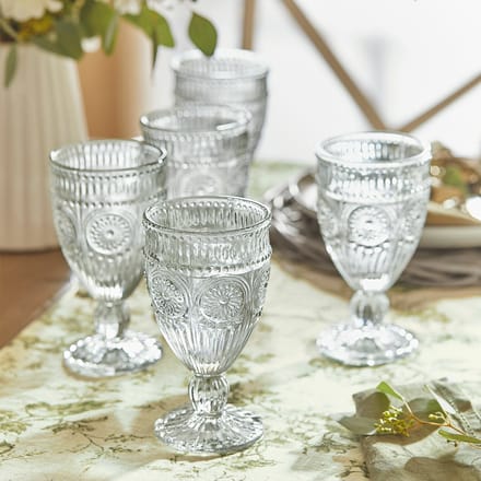 LOBERON Glas set van 6 Leatrice helder