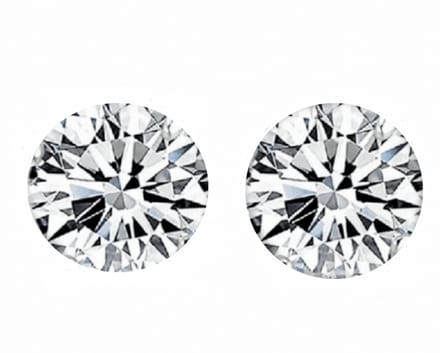 100% Allergievrije Oorbellen strass steentje-6 mm