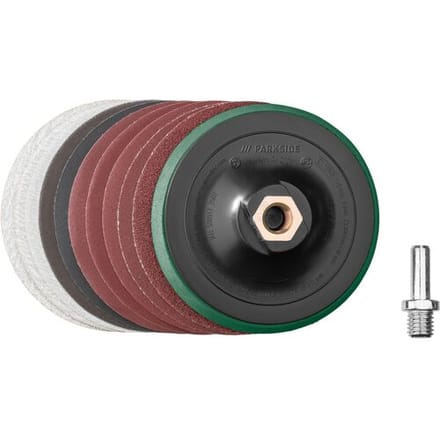 PARKSIDE Haakse slijper accessoires (Slijpschijf met klittenband)