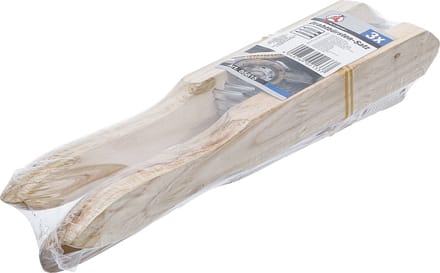 BGS Draadborstelset houten steel 2-, 3-, 4-rijen 3 delig