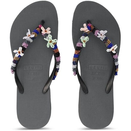 Uzurii | Teenslippers | Dames | Zilver | Maat 37/38