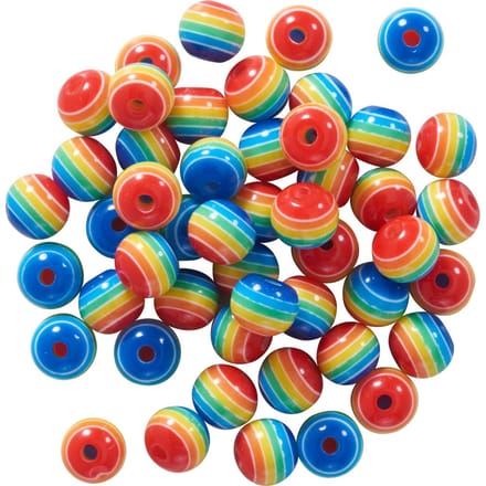 itoshii Kralen set "Regenboog", 8 mm
