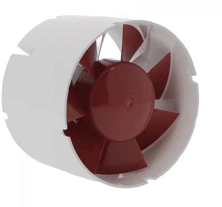 Ventilator voor efficiënte luchtafzuiging 190 m³/h