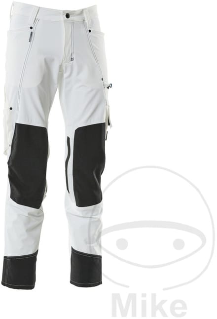 Mascot Advanced Broek met kniezakken 17179-311 - Wit - C50 - 82