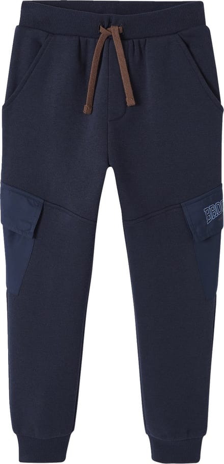 Vertbaudet Joggingbroek jongens met sport klepzakjes