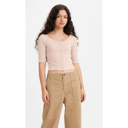Levi's Dry Cardigan Pink Taglia: M | Cardigan Outlet | Donna | Rosa