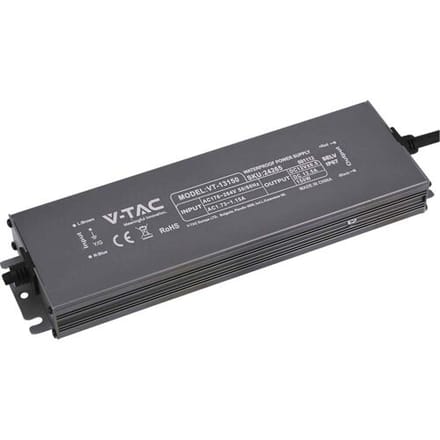 V-TAC VT-13150 LED-transformator Constante spanning 150 W 12.5 A 12 V/DC Niet dimbaar 1 stuk(s)