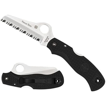 Spyderco rescue se black