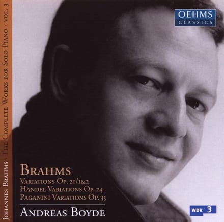 Andreas Boyde - Brahms: The Complete Works For Solo Piano V (CD)