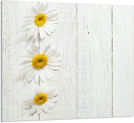 TMK ArtDeko - Snijplank - 65x60 cm - Hout - Glas