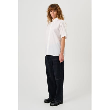 Soulland Jodie Shirt Off White Multi Taglia: M/L | Magliette intime Outlet | Unisex | Bianco