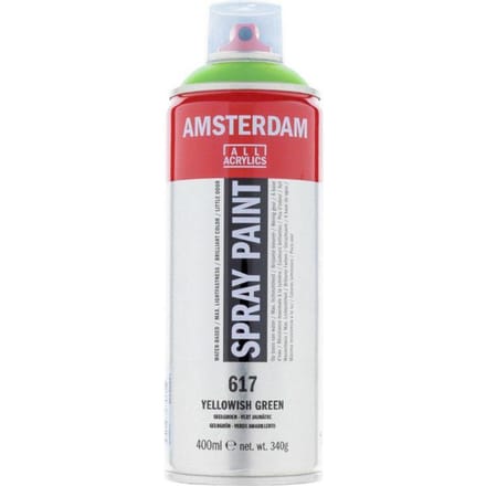 Bombe de peinture Amsterdam 400 ml vert jaunâtre groen