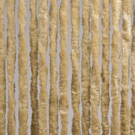 Luxe Kattenstaart Vliegengordijn - 90 x 220cm - Beige