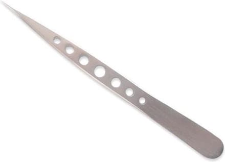 Erlinda - Design Pro - Professionele Eyelash-Wimperpincet - Punt - 12 cm.