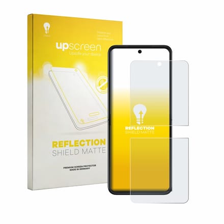 upscreen - Screenprotector voor Motorola Razr 70 Plus - Folie Beschermfolie anti glare matte