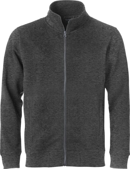 Clique Classic Cardigan 021048 - Antraciet Melange - S