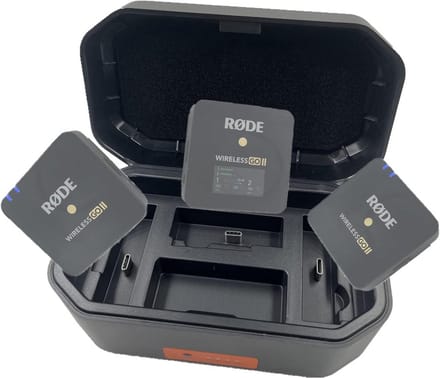 Draadloze Oplaadcase voor Microfoons - Compatibel met Wireless GO 2