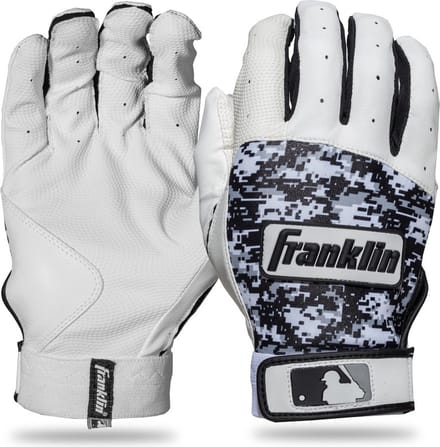 Franklin Digitek Series Youth S White/Black voor Sport Honkbal/Softball