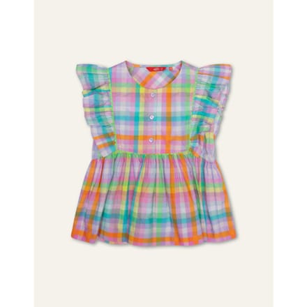 Oilily Bajour Blouse- maat116/6yr Prism Roze