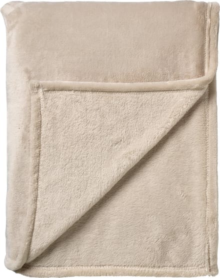 Dutch Decor - MARLEY - plaid 150x200 cm - fleece deken - extra dik - Pumice Stone - beige