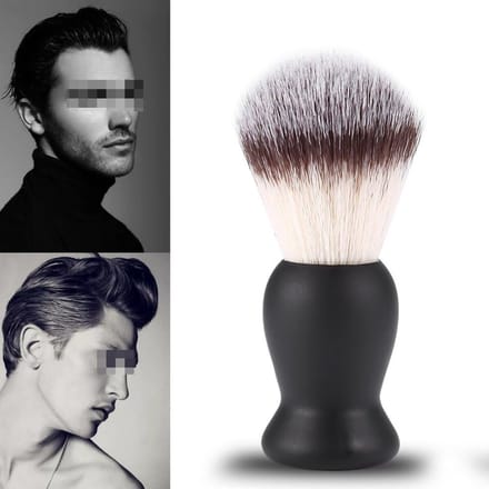 Heren Scheerkwast van Synthetisch Haar voor Scheerbeurt, Baard en Snor Trimmen, Professionele Scheeraccessoires