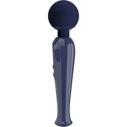 Pretty Love - Skyler - Wand Vibrator - Met LCD Display - Donkerblauw