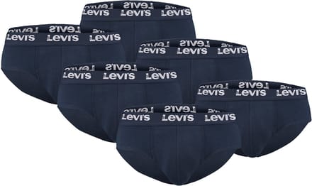 Pack of 6 men's Levis REPEAT LOGO Brief shorts underwear pants