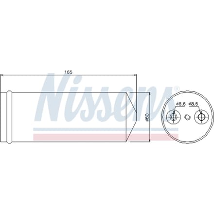 Droger, airconditioningsysteem NISSENS 95437