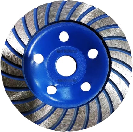 RNtools Diamant Komschijf Turbo Wave - 125 x 22,23 mm - voor de Haakse Slijper