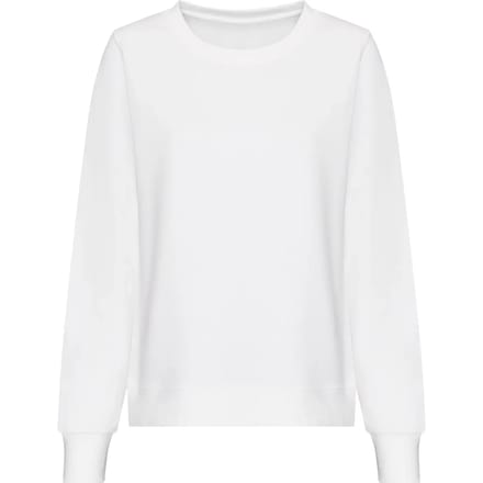 Just Hoods - AWDis Sweat Dames - Arctic White maat M