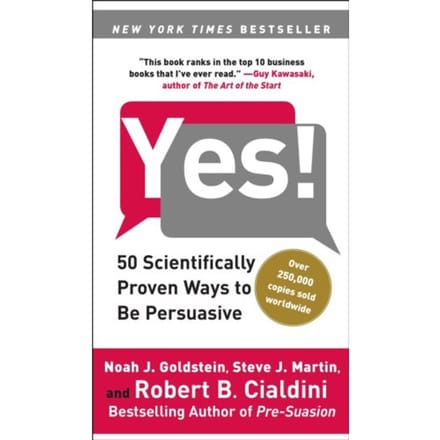 Yes! - Noah J. Goldstein