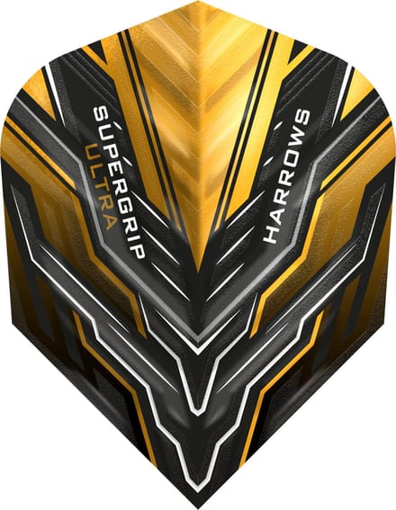 Harrows Supergrip Ultra Gold - Dart Flights