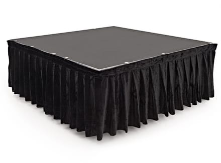 40 cm x 200 cm Podium Valance van Gear4music