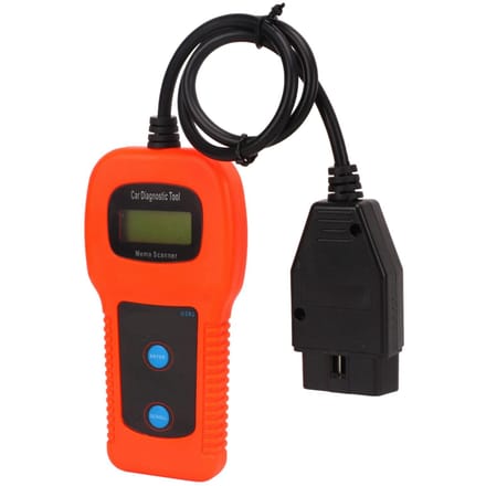 U281 OBD2 Codelezer DTC Scan Snelle Diagnostische Reset Diagnostisch Controlehulpmiddel voor Auto Voertuig black