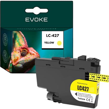 Inkt voor printer Brother Lc427Y Geel (Geel) |     1500 pagina's |     Lc427Y