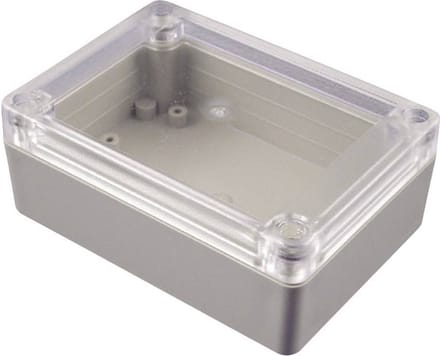 Hammond Electronics RP1175C – Universele behuizing – 165 x 85 x 55 mm – ABS – Lichtgrijs