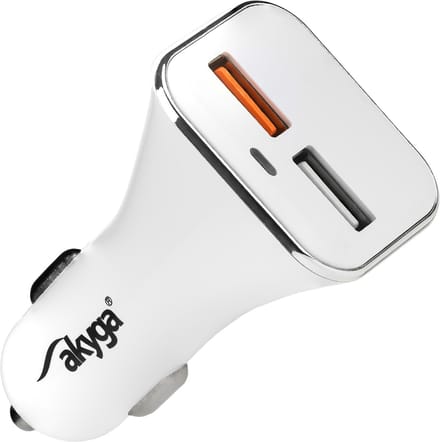 Akyga AK-CH-08 USB-oplader 3 A 2 x USB Auto
